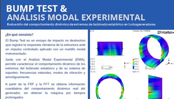 BUMP TEST & ANÁLISIS MODAL EXPERIMENTAL